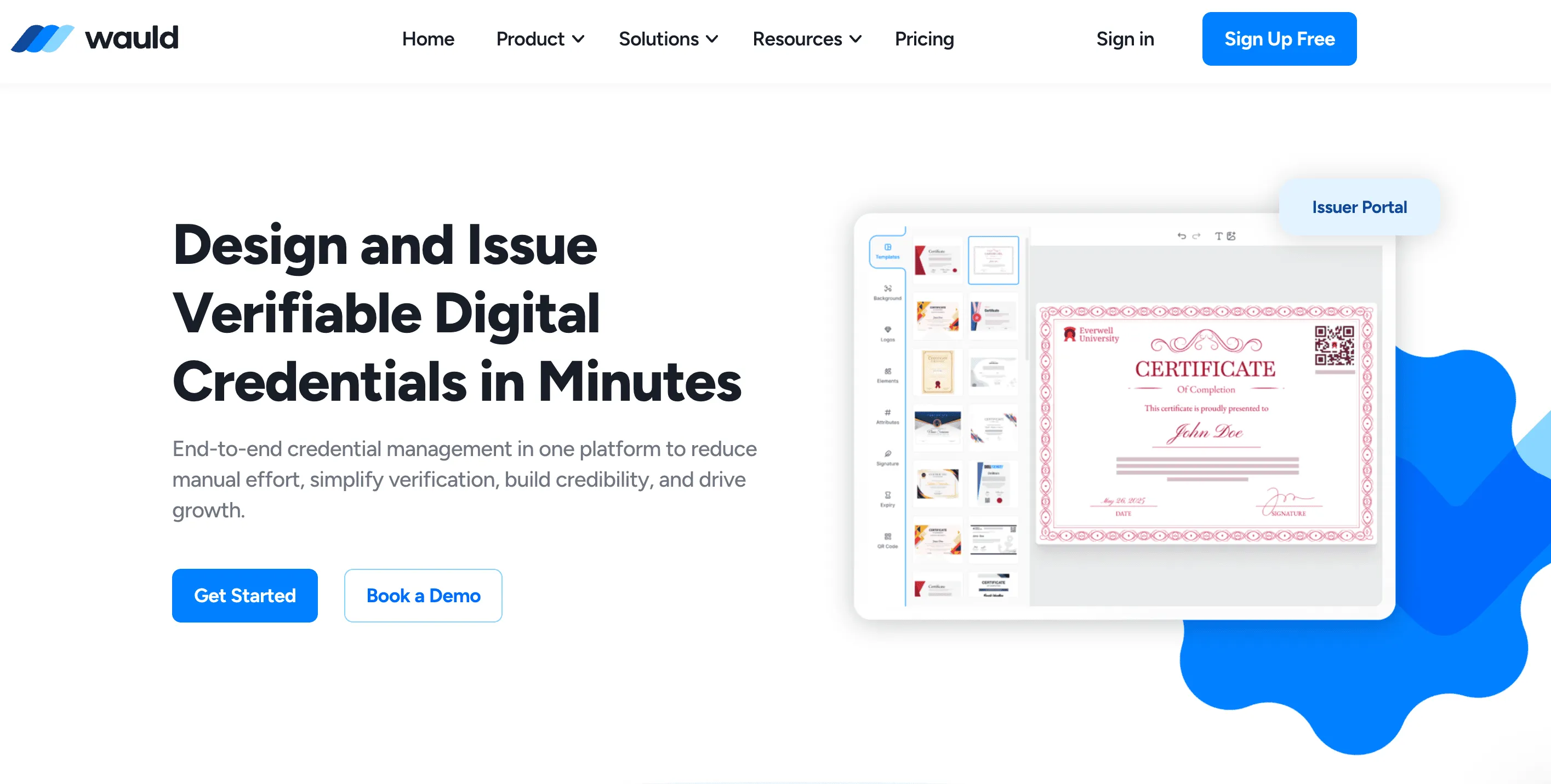 Wauld website