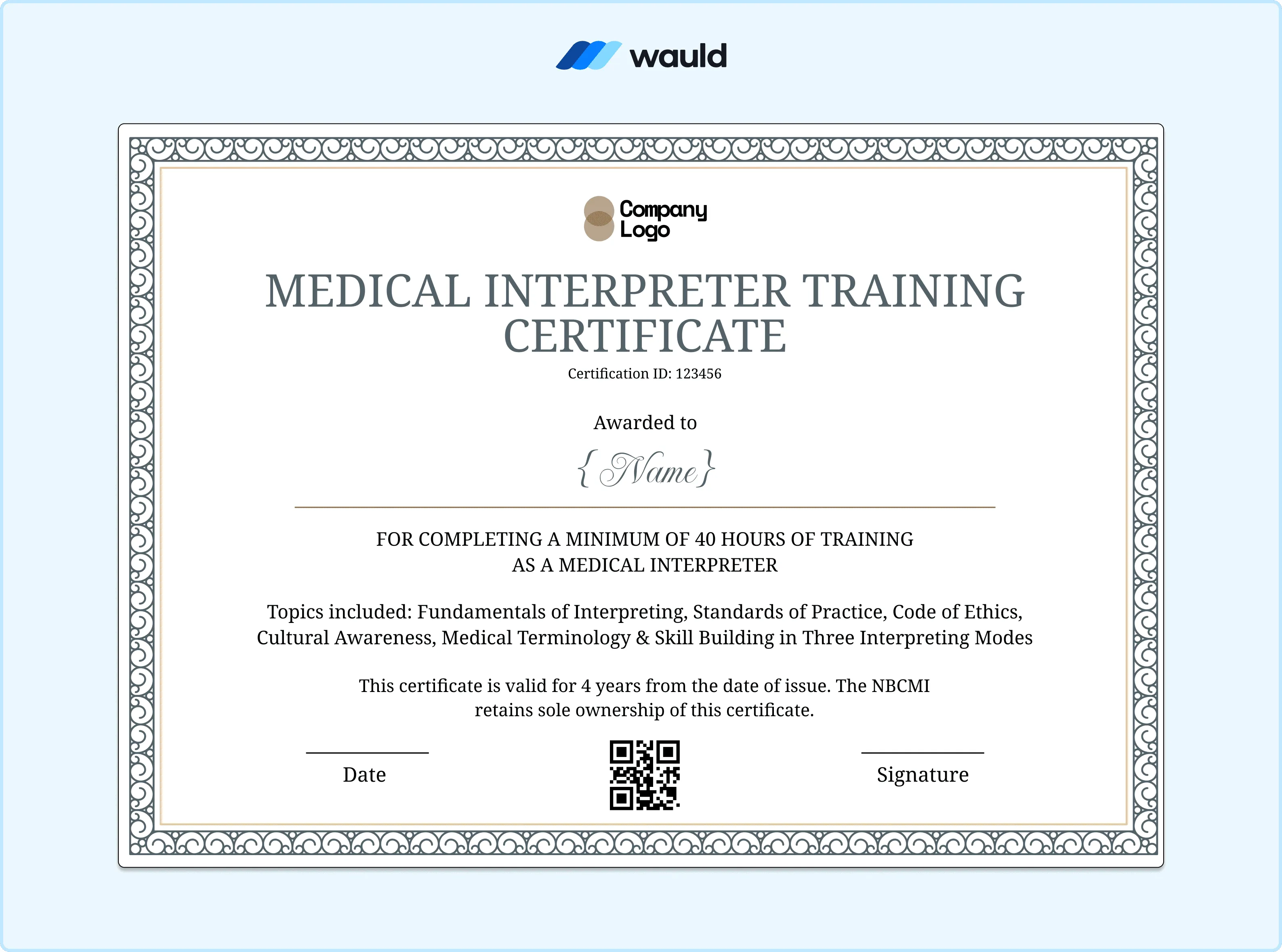 Medical Interpreter Certificate