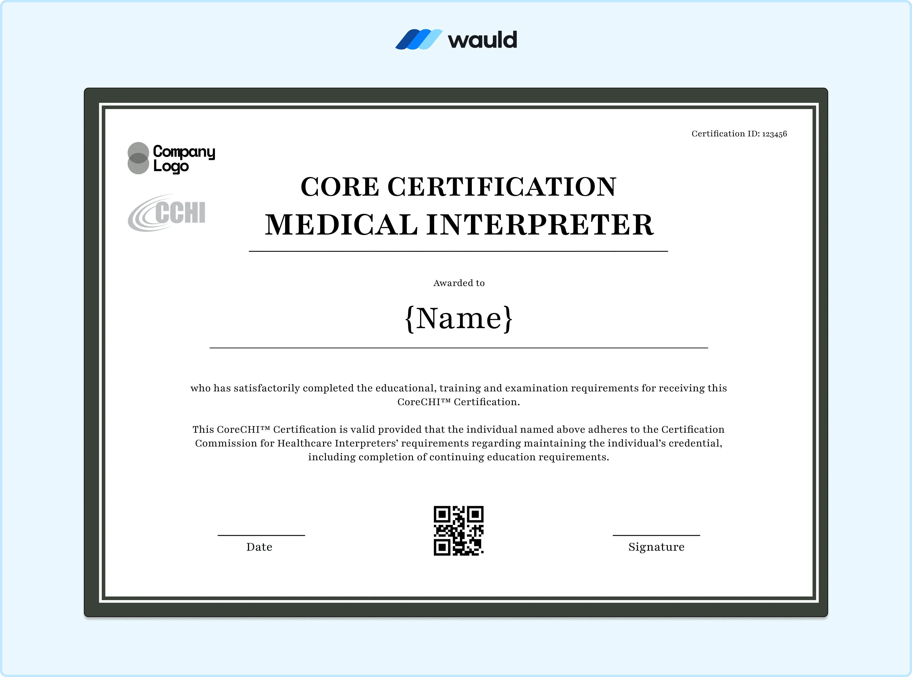 Medical Interpreter Certificate