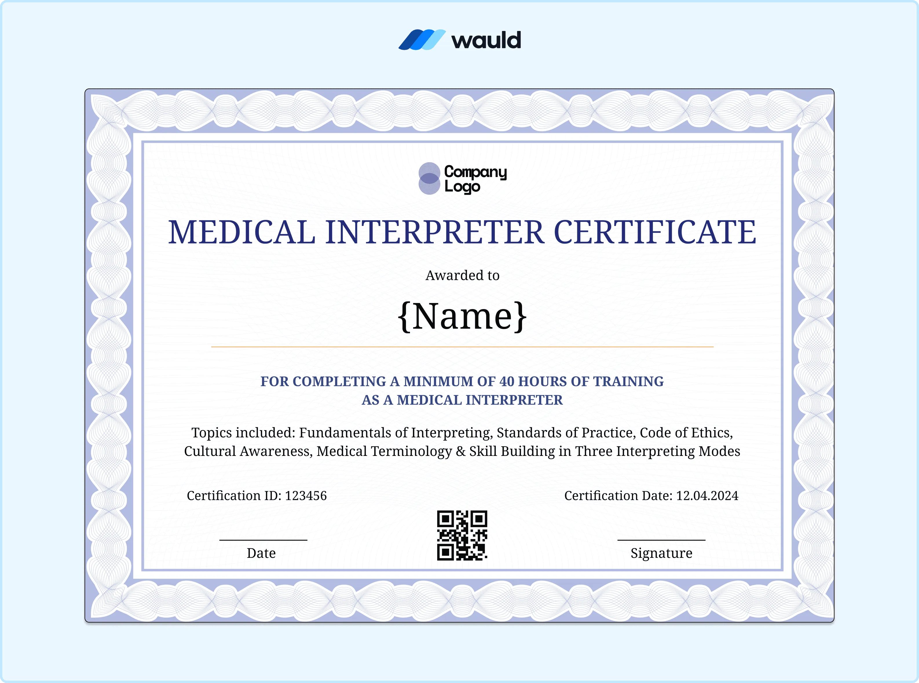 Medical Interpreter Certificate