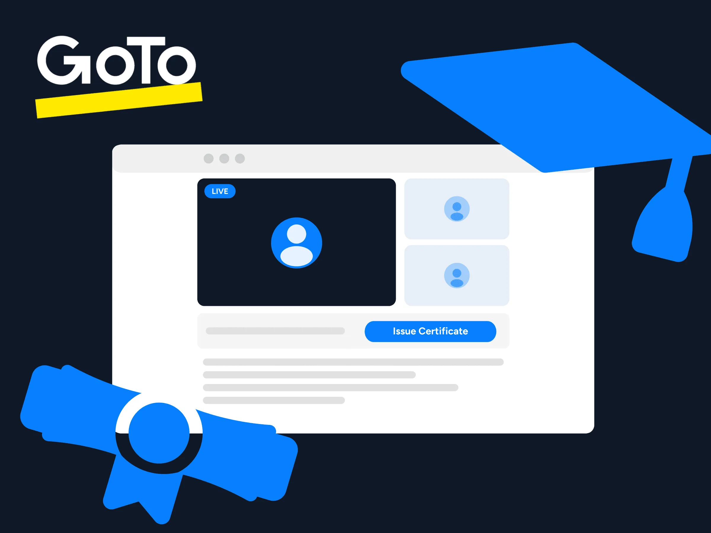 GoTo Webinar: Use Certificates for Your Training | GoTo Certificates
