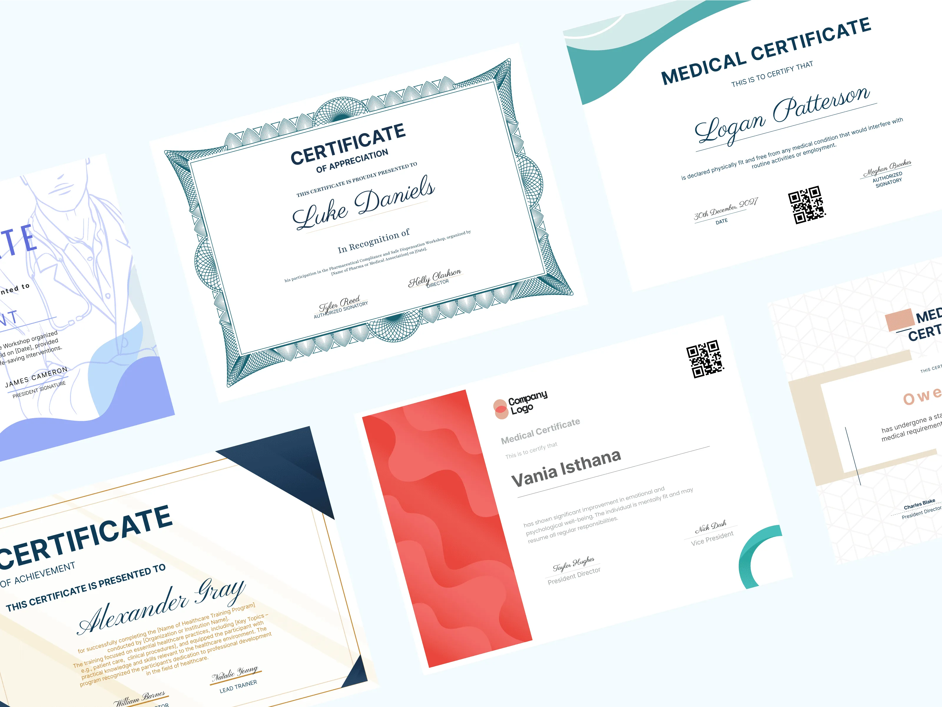 10+ Healthcare Training Certificate Templates for Medical Workshops and Conferences