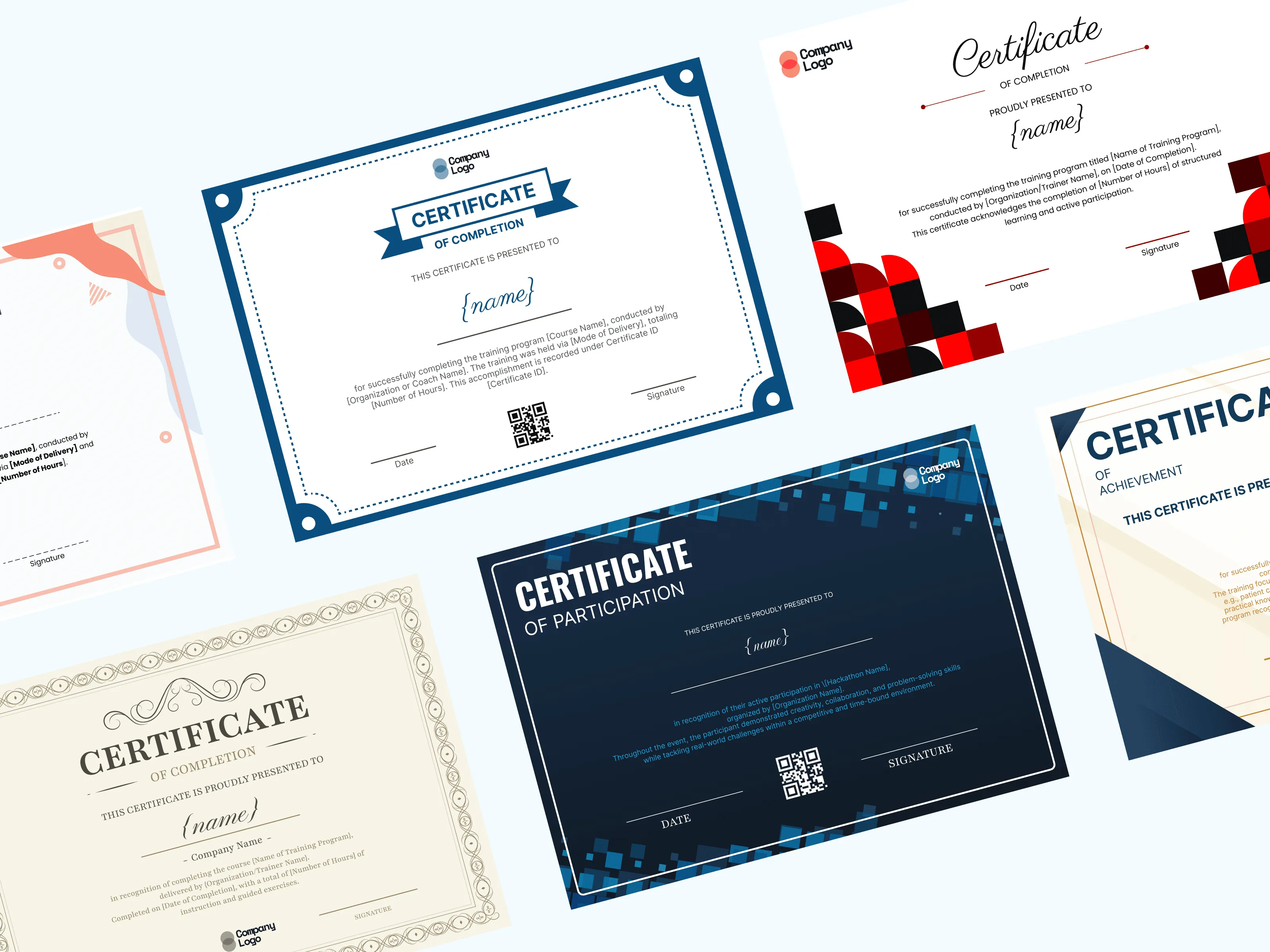 10+ Modern Certificate Templates That Will Transform Your Training Programs