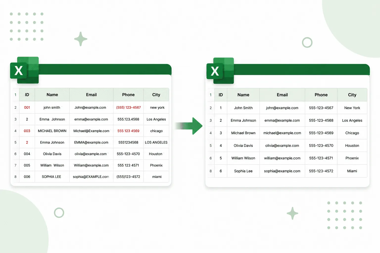 How to Clean Excel Data Before Importing