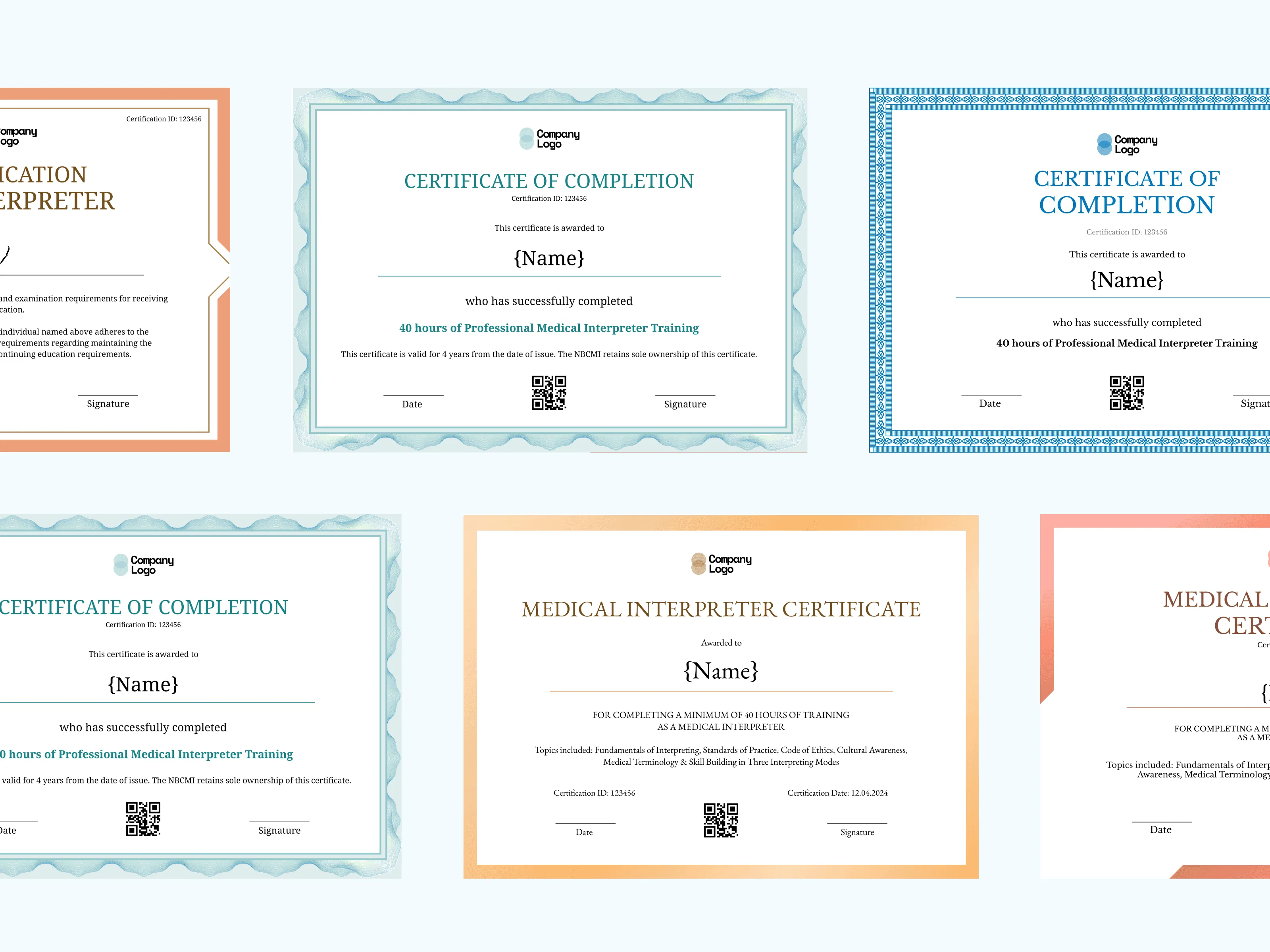 20+ Medical Interpreter Certificate Templates: Editable and Printable