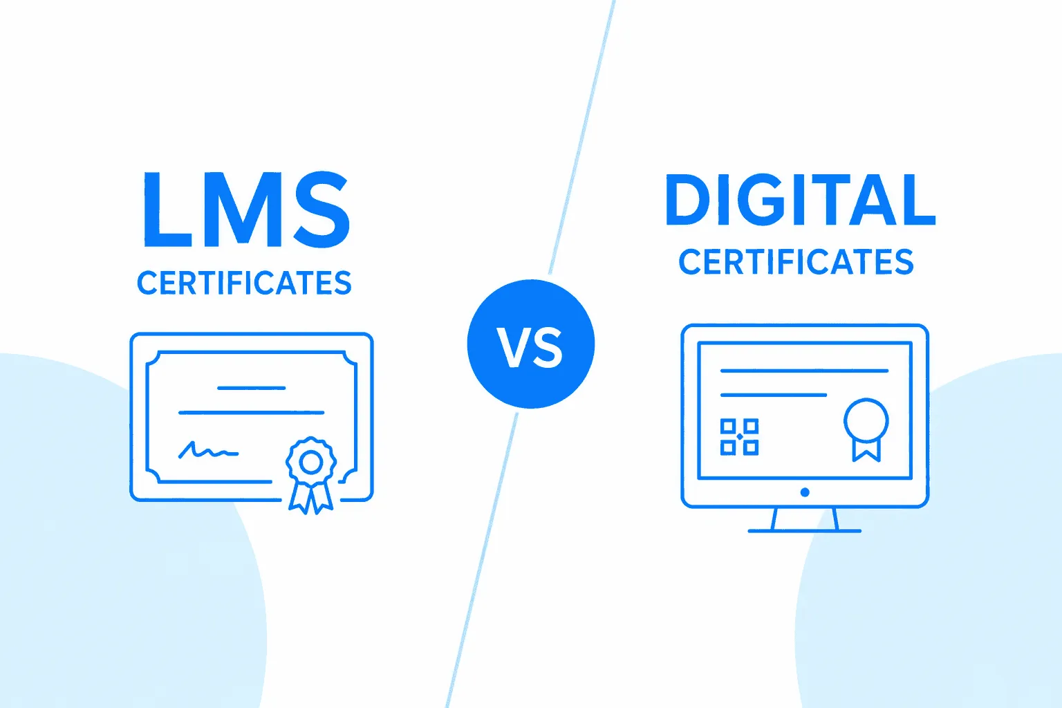 LMS Certificates & Badges vs Digital Credentialing Platform