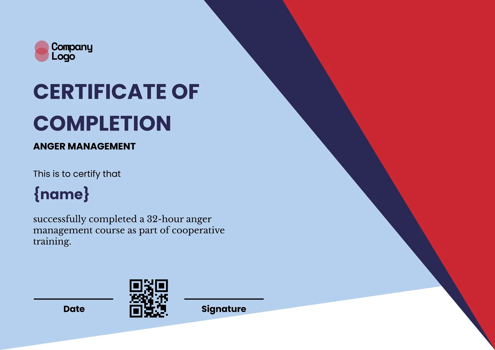 Empowered Emotional Development Certificate Template